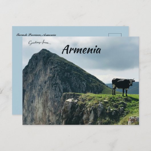 タブシュ州アルメニア ポストカード (正面/裏面)