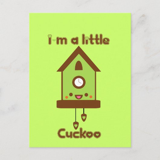 タブジャパンカッコウ時計 ポストカード (正面)