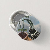 タブビーキャットウォッチングハウスプラント 缶バッジ (正面&裏面)