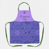 タブリエモチーフ部族 エプロン (正面)
