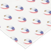 タブレクロス7月4日愛国国旗のワシ テーブルクロス (アングル)