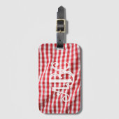 タブレクロースモノグラムのアクリル荷物タグ ラゲッジタグ (正面縦)