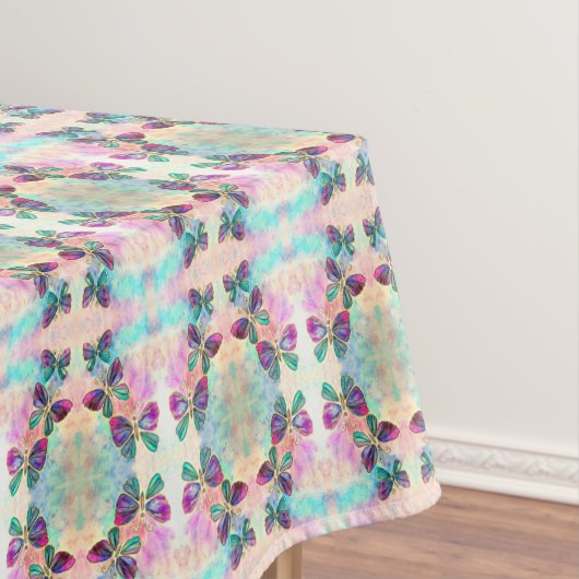 タブレク飛んでいるロ テーブルクロス (インサイチュ)