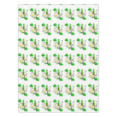 タブレックロサンパトリックのクローバーワインお祝い テーブルクロス (正面)