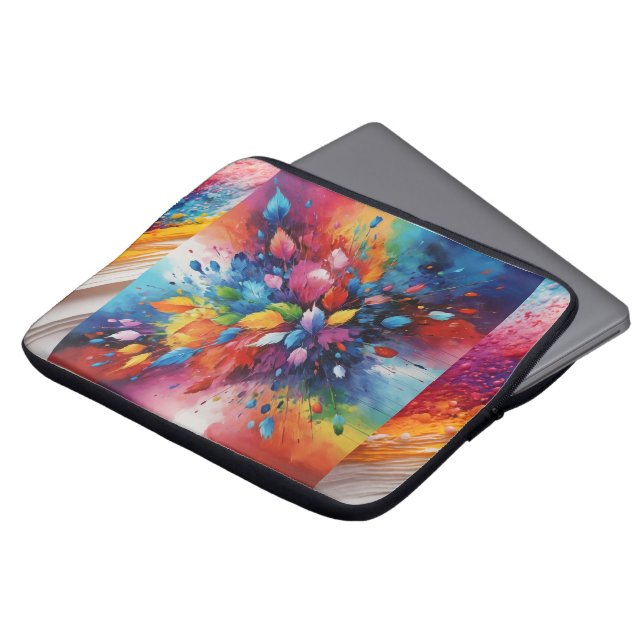 タブレットとノートパソコンのケース>ノートパソコンのケースラップトップスリーブ ラップトップスリーブ (正面上部)