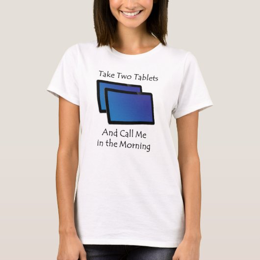 タブレットPC - Take Two Tシャツ (正面)