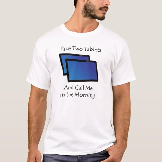 タブレットPC - Take Two Tシャツ (正面)