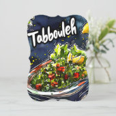 タブレ地中海のビーガンサラダتبولة 招待状 (スタンド正面)