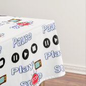 タブレ遊クロ停ストップ止 テーブルクロス (インサイチュ)