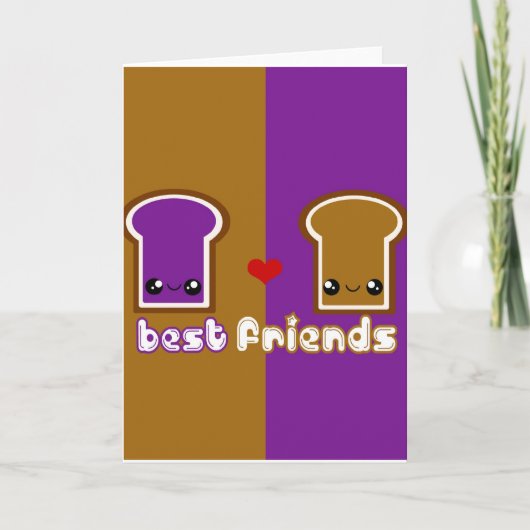 タブーの日本親友ラインPB&J カード (正面)
