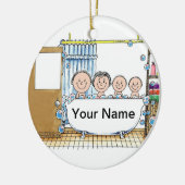 タブ時間2 セラミックオーナメント (左)