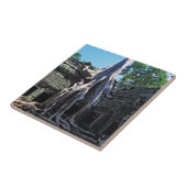 タプロームの遺跡 – アンコールワット、カンボジア、アジア タイル (側面)