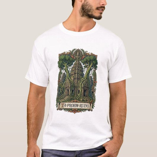 タプローム遺跡 Tシャツ (正面)