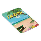 タベウニ フィジー 旅行ポスター マグネット (右側)