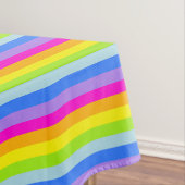 タベルクロウストライプレインボー テーブルクロス (インサイチュ)