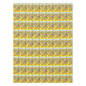 タベルクロスイエローメキシコ人男性ドンキードッグソンブレロ テーブルクロス (正面)