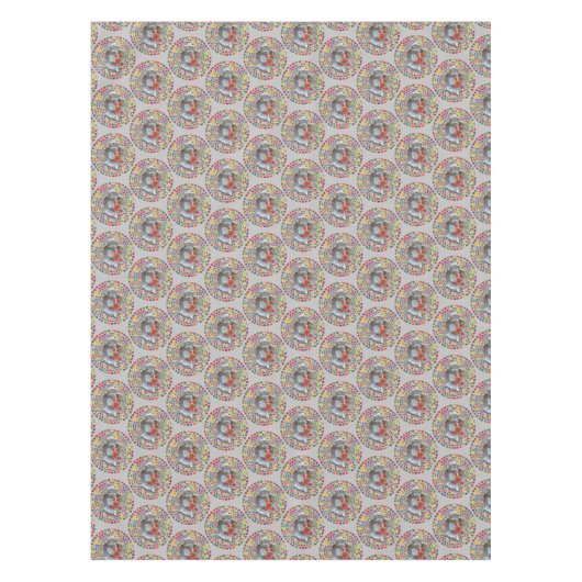 タベルクロスバレンタインデエンジェル テーブルクロス (正面)