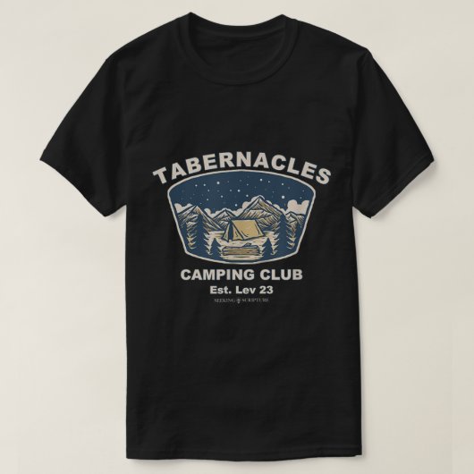 タベルナクルキャンピングクラブスクコット Tシャツ (デザイン正面)