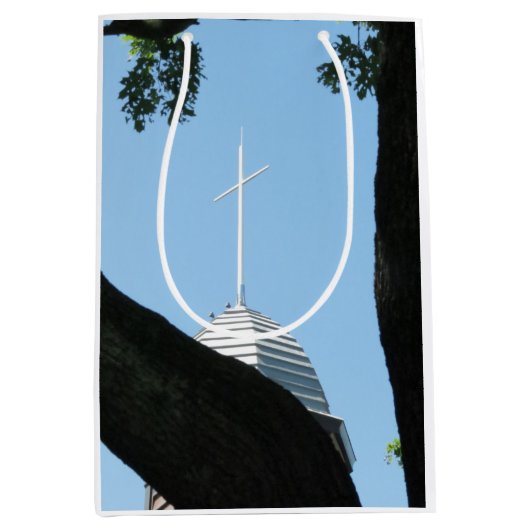 タベルナクルクロス – Martha's Vineヤード ミディアムペーパーバッグ (正面)