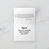 タベルナクルズカードの饗宴 カード (内部)