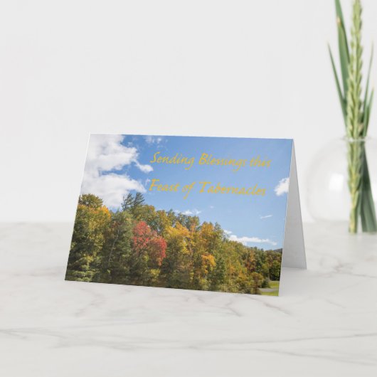 タベルナクル祭の恵み カード (正面)