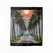 タペストリやる気を起こさせるーのウォールアート – 強度とレジー