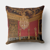 タペストリーが付いているサロンのd'Apollon (アポロ部屋) クッション (裏面)