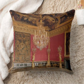 タペストリーが付いているサロンのd'Apollon (アポロ部屋) クッション (ブランケット)