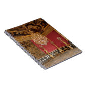 タペストリーが付いているサロンのd'Apollon (アポロ部屋) ノートブック (右側)