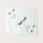 タペストリーに見える タペストリー (正面(横))