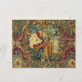 タペストリーのクリスマス –  シーズンポストカード (正面/裏面)