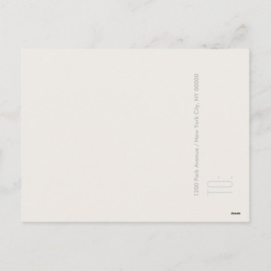 タペストリーのクリスマス - シーズンポストカード (裏面)