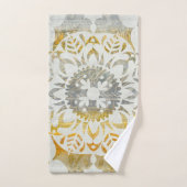 タペストリーのロゼットII バスタオルセット (ハンドタオル)