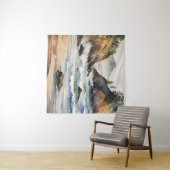 タペストリーオレゴン海岸ビーチ水辺自然アート タペストリー (インサイチュ(横))