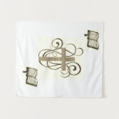 タペストリークリスマスイエス タペストリー (正面(横))