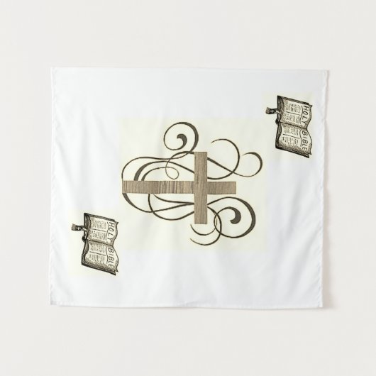 タペストリークリスマスイエス タペストリー (正面(横))