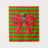 タペストリークリスマス小妖精や小人 タペストリー (正面)