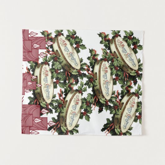 タペストリークリスマス タペストリー (正面(横))