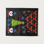 タペストリークリスマス タペストリー (正面(横))