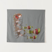 タペストリークリスマス タペストリー (正面(横))