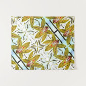 タペストリーグリーンシンビジウムオーキッド タペストリー (正面(横))