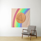 タペストリーゲームダゴナマルチプルトライアングルサイドビュー タペストリー (インサイチュ)