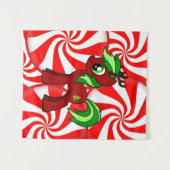 タペストリースクリスマスポニー タペストリー (正面(横))