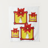 タペストリーポインセチア タペストリー (正面)