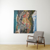 タペストリーマナロラチンクテレイタリアコーストシー タペストリー (インサイチュ(横))