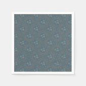 タペストリーロココマンダラアールデコファンのデコページ スタンダードカクテルナプキン (正面)