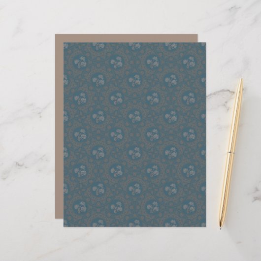 タペストリーロココマンダラアールデコホタテのスクラップ (正面/裏面インサイチュ)