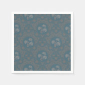 タペストリーロココマンダラアールデコホタロプデクページ スタンダードカクテルナプキン (正面)