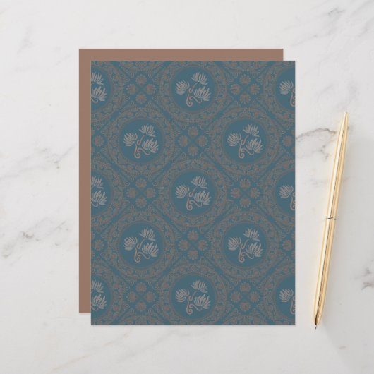 タペストリーロココマンダラダイヤモンドタイルのスクラップブック (正面/裏面インサイチュ)