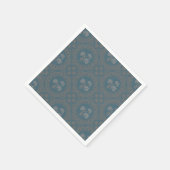 タペストリーロココマンダラダイヤモンドタイルのデコページ スタンダードカクテルナプキン (角)